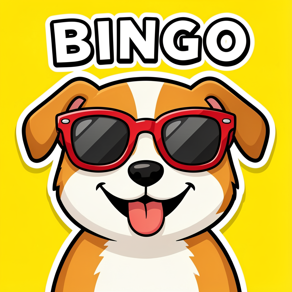 Bingo dog mascot